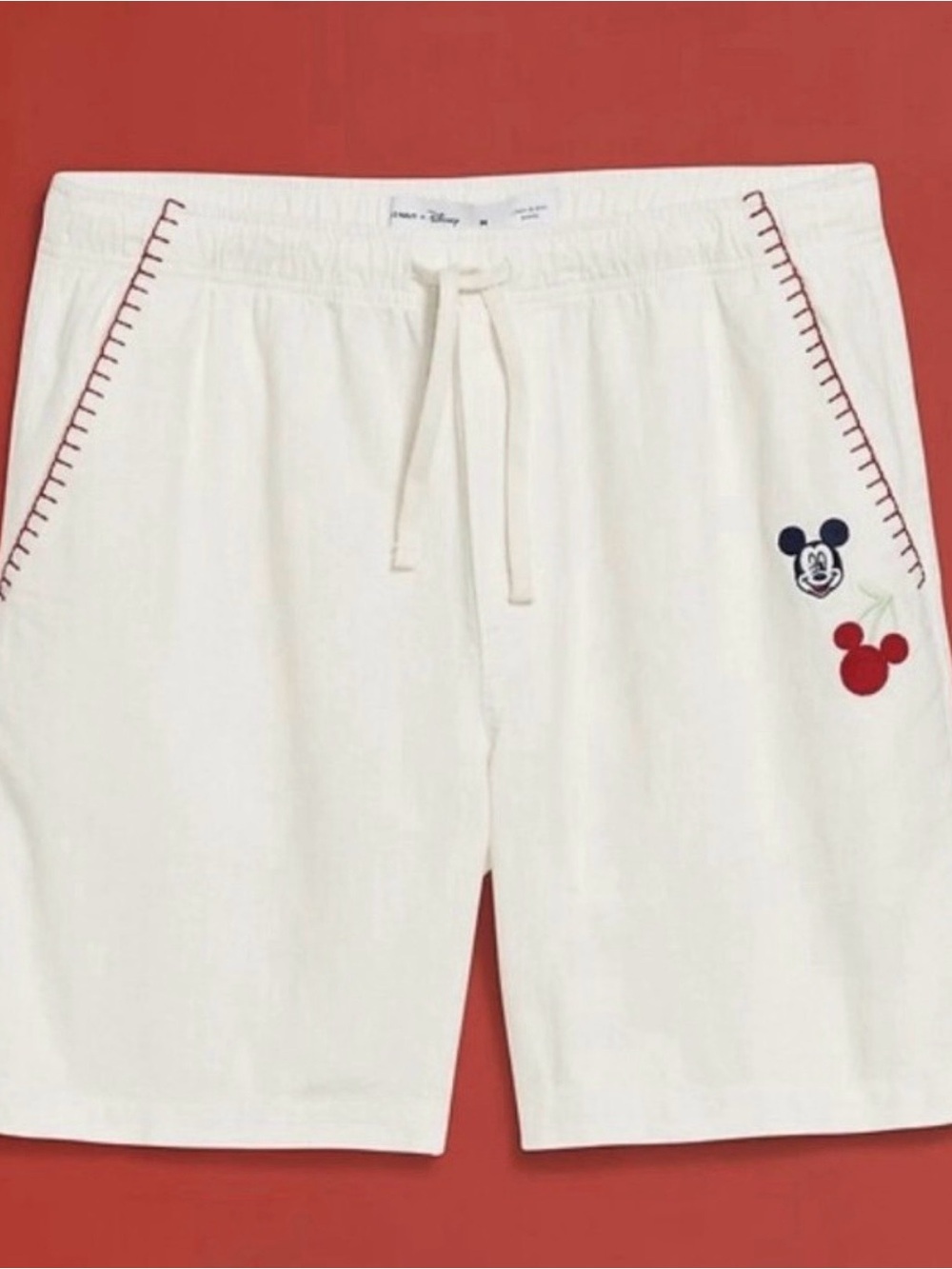 NWT Men Disney x Old navy Mickey Drawstring Shorts